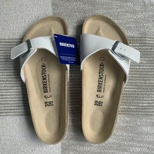White Birkenstock Madrid Sandals *NEW* Size 39